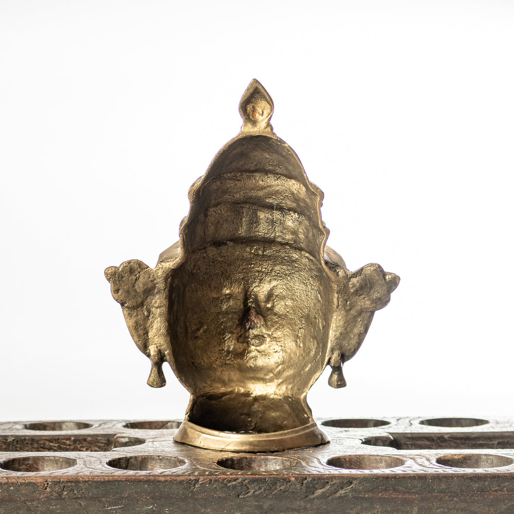 Handcrafted Brass Gauri Mask