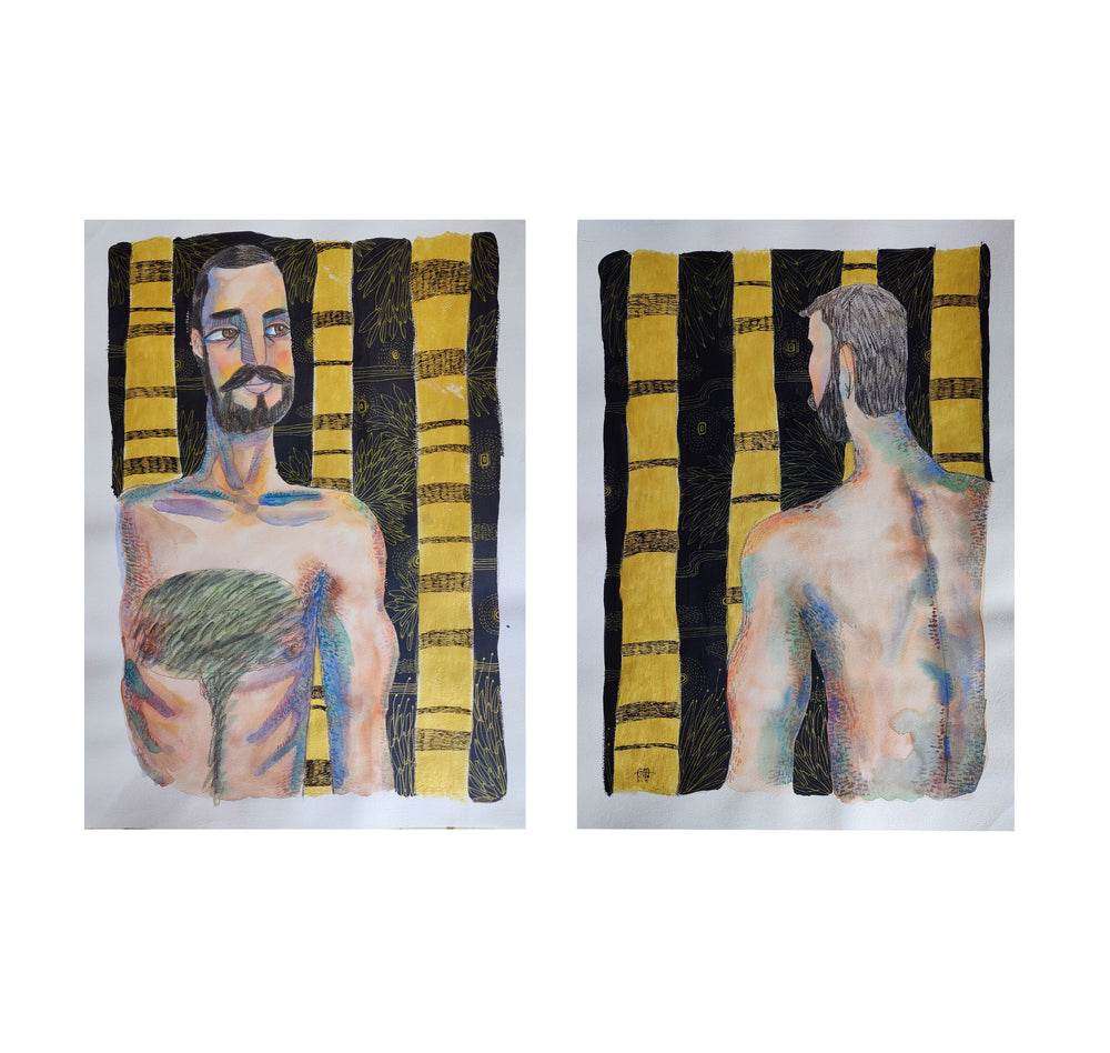 Gold Diptych (Set of Two)