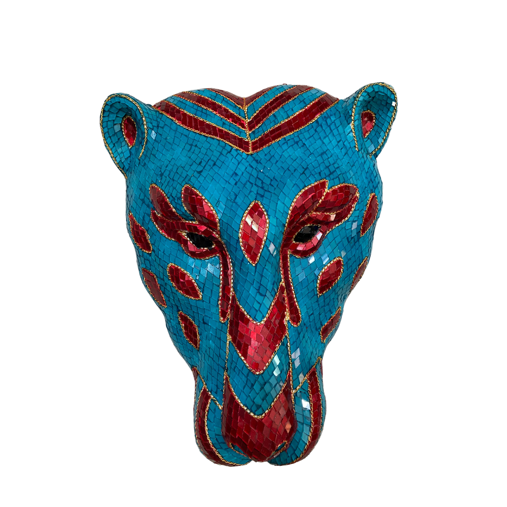Blue & Red Mask