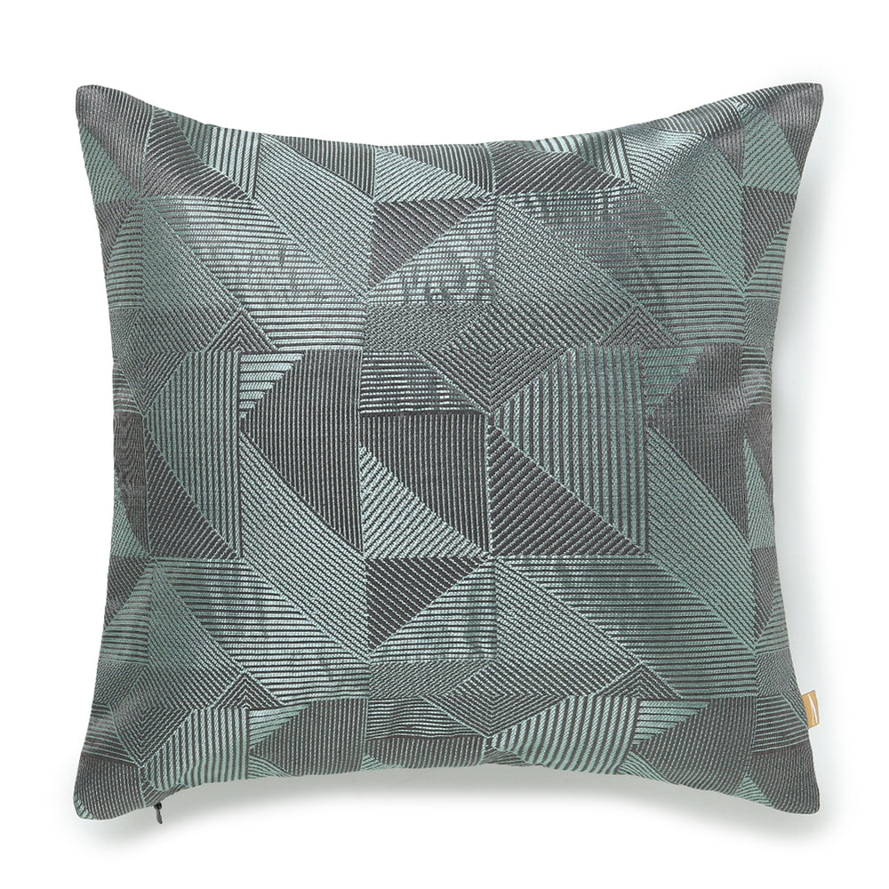 Perspective Mint Cushion Cover