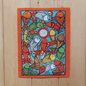 Jigsaw Puzzle 63 Pieces  - Santhal Fish