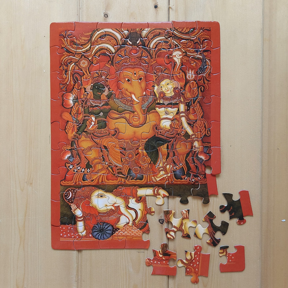 Jigsaw Puzzle 63 Pieces  - Kerala Murals