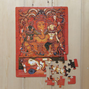 Jigsaw Puzzle 63 Pieces  - Kerala Murals