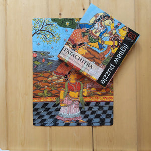 Jigsaw Puzzle 63 Pieces  - Patachitra Women