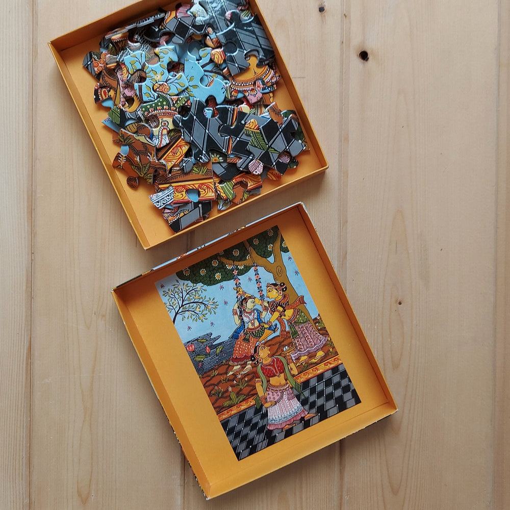 Jigsaw Puzzle 63 Pieces  - Patachitra Women