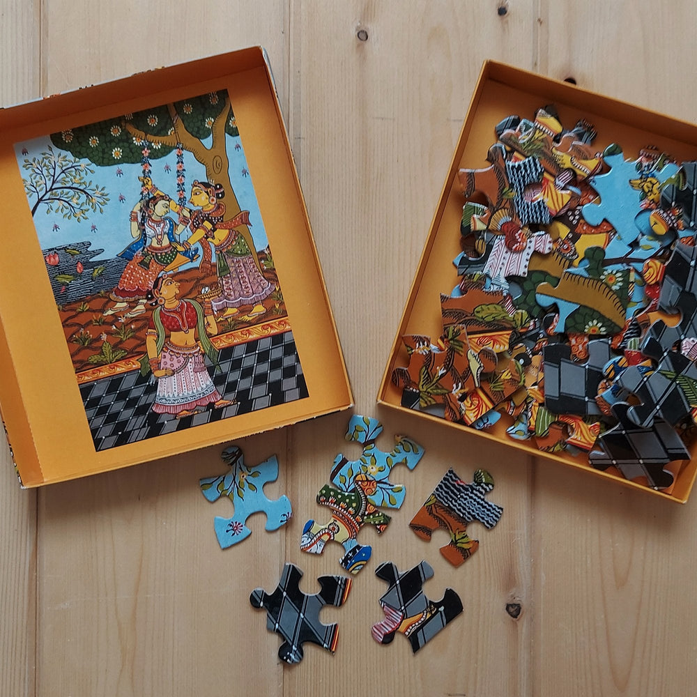 Jigsaw Puzzle 63 Pieces  - Patachitra Women