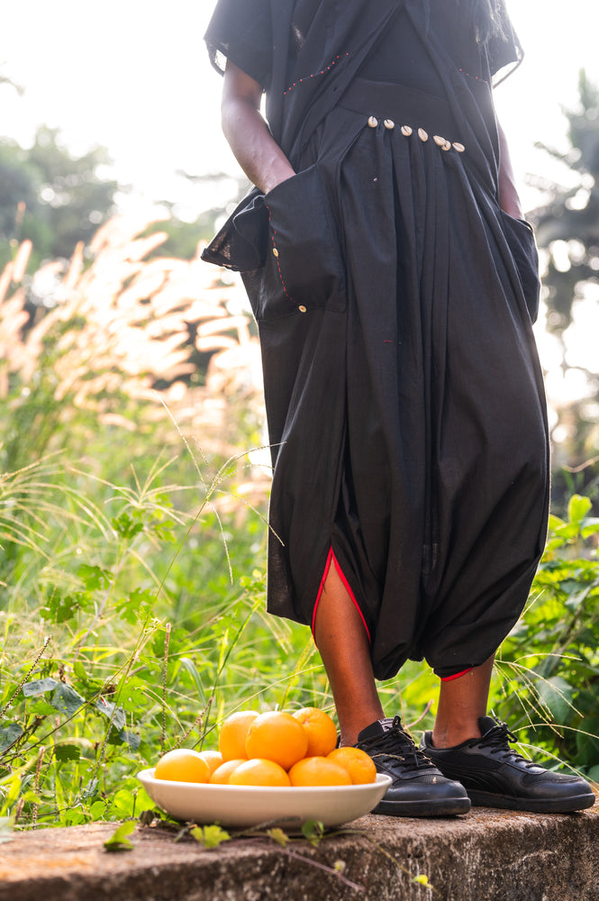 Black Mul Dhoti