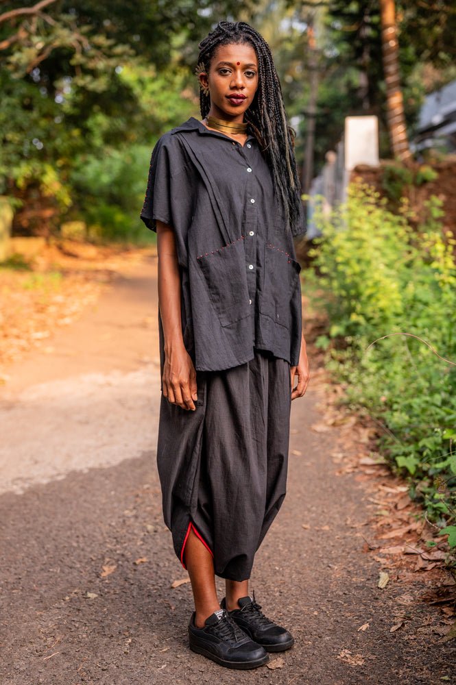 Black Mul Dhoti