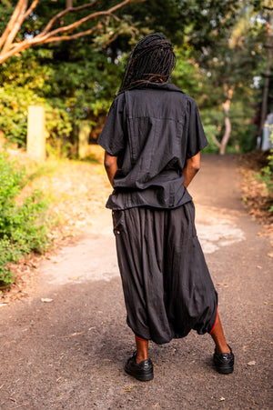 Black Mul Dhoti