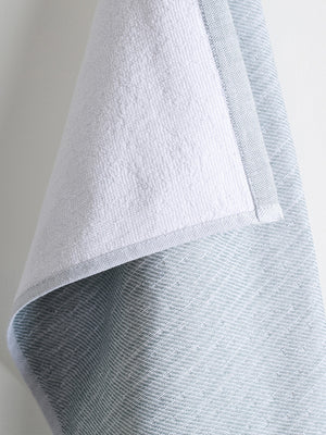 Earth Stucco | Cotton Bamboo | Hammam Terry | Bath Towel | Storm