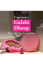 बूँद | Boond Fragrances Gulabi Dhoop - Indian Rose Incense Cones