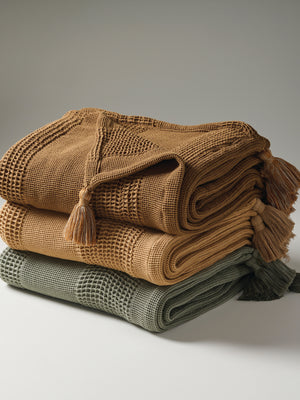 Layer Sponge | Cotton | Waffle | Throw
