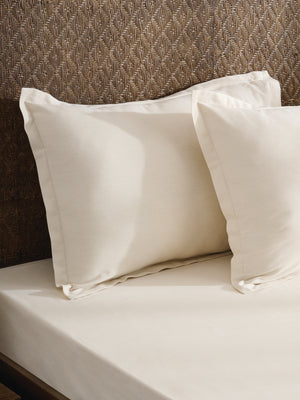 Sand Shadow | Cotton Bamboo | Chambray | Bedsheet