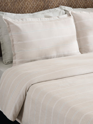 Sage Twinline | Cotton Bamboo | Chambray | Duvet Cover