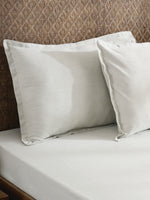 Sage Flower | Cotton Bamboo | Chambray | Bedsheet