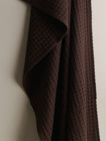 Beehive | Cotton Bamboo | Waffle | XL Bath Towel | Peat