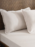 Feather Pearl | Cotton Bamboo | Chambray | Bedsheet