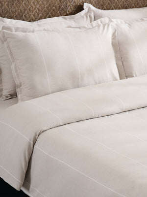 Feather Pin Pair | Cotton Bamboo | Chambray | Comforter