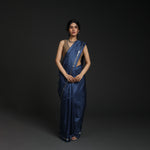 Hosa Aramba Silk - Grey/Blue Silver Border