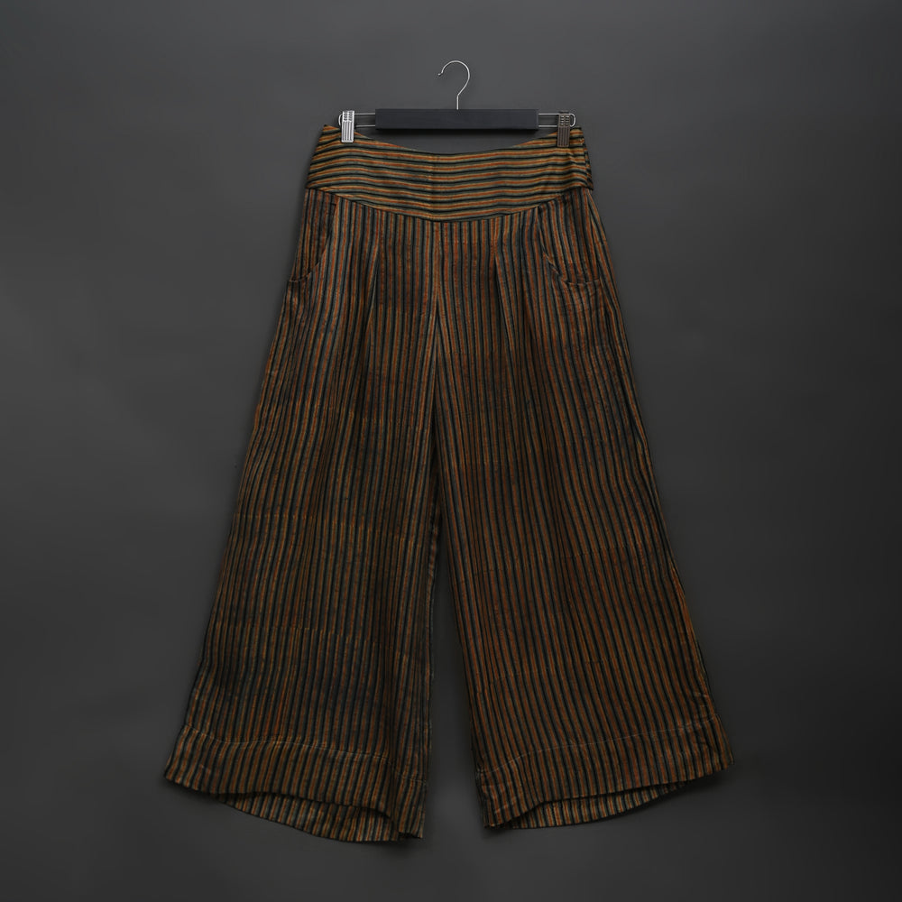 Smocked Pants Gajji Silk