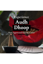 बूँद | Boond Fragrances Audh Dhoop - Agarwood Incense  Cones