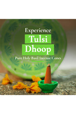 बूँद | Boond Fragrances Tulsi Dhoop - Holy Basil Incense  Cones