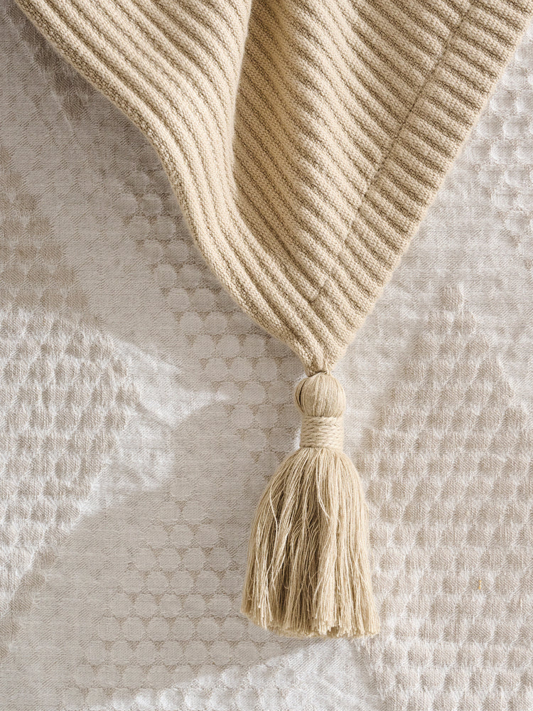 Corn Row | Cotton Bamboo | Cord Rib | Throw