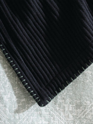 Pepper Whip | Cotton Bamboo | Cord Rib | Throw