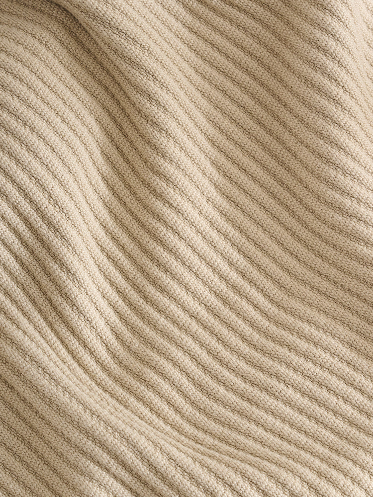 Corn Row | Cotton Bamboo | Cord Rib | Throw