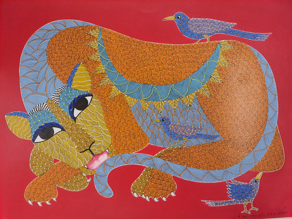 Tiger & 3 Birds – Baro Market