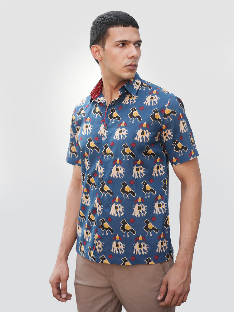 Zanzibar Animal Print  Shirt