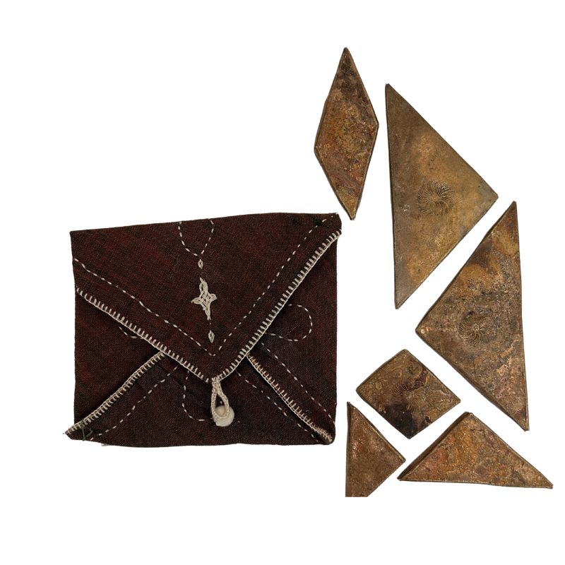 Tangram Puzzle, Metal Crafted