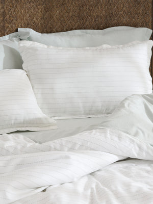 Tinsel Raindrop | Cotton Bamboo | Dobby | Duvet Cover