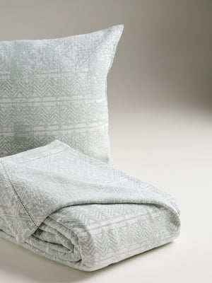 Antique Lace Tinsel | Cotton Bamboo | Jacquard | Bed Cover