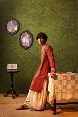 Self-Checks Dhoti Pants