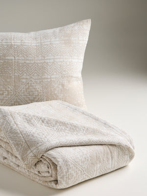 Antique Lace Birch | Cotton Bamboo | Jacquard | Bed Cover