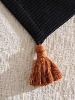 Pepper Plume | Cotton Bamboo | Cord Rib | Throw