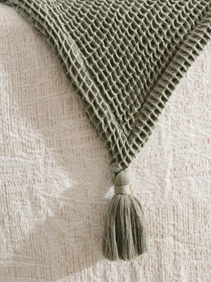 Sea Sponge | Cotton | Waffle | Throw