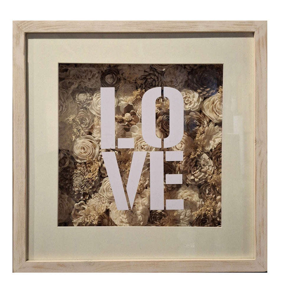 'Love' Shola Wall Décor Light Box