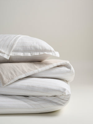 Birch Raindrop | Cotton Bamboo | Dobby | Duvet Cover