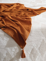 Corn Row | Cotton Bamboo | Cord Rib | Throw