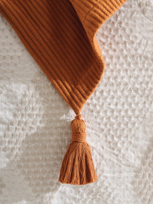 Corn Row | Cotton Bamboo | Cord Rib | Throw