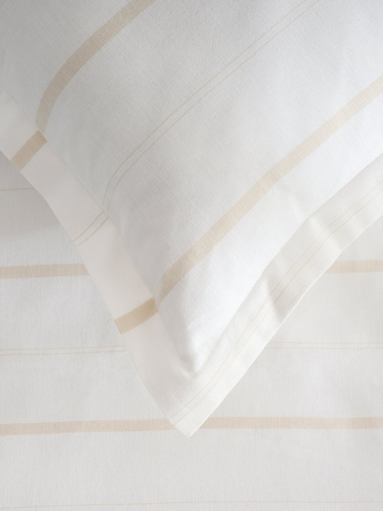 Sand Stripe | Cotton Bamboo | Chambray | Comforter