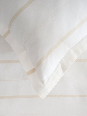 Sand Stripe | Cotton Bamboo | Chambray | Comforter