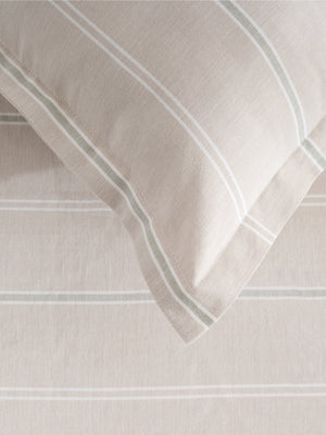 Sage Twinline | Cotton Bamboo | Chambray | Comforter