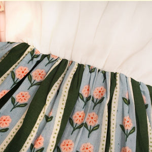 Baby Girl Pink and Green Printed Cotton Lehenga Choli - Set of 2