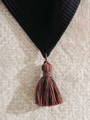 Pepper Plume | Cotton Bamboo | Cord Rib | Throw