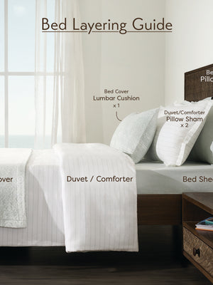 Tinsel Lace | Cotton Bamboo | Chambray | Bedsheet