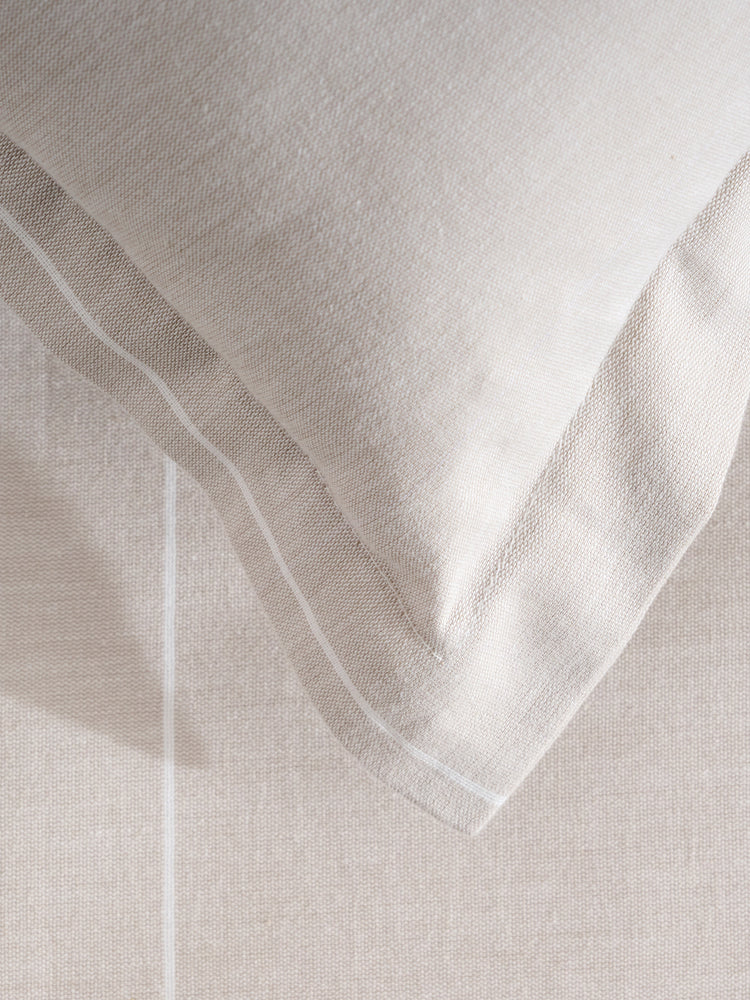 Feather Pin Pair | Cotton Bamboo | Chambray | Comforter