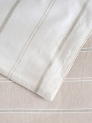 Sage Twinline | Cotton Bamboo | Chambray | Comforter